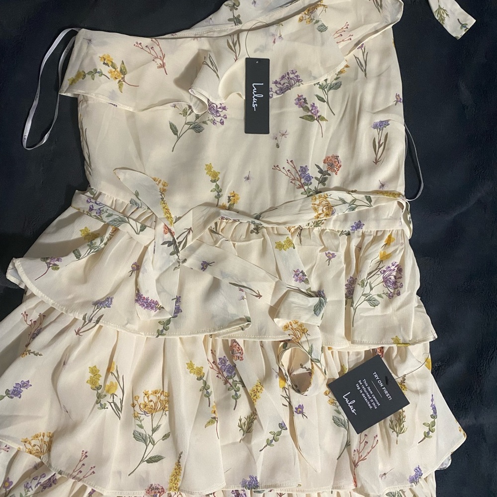 NWT Lulus perfectly posy mini dress - Picture 5 of 5